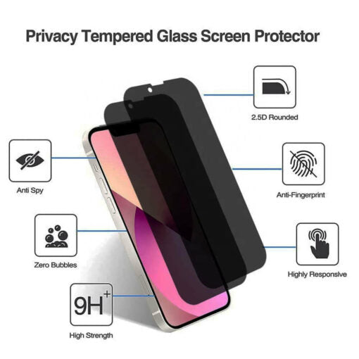 Privacy Screen Protectors For iQOO Z6 Lite