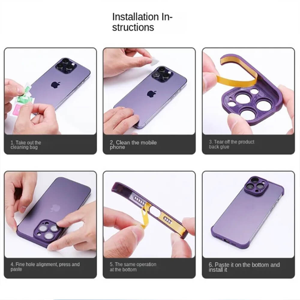 Silicon Camera Protection Phone Ring For Apple iPhone 13 Mini